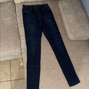 Dark Blue Women's Skinny Jeans